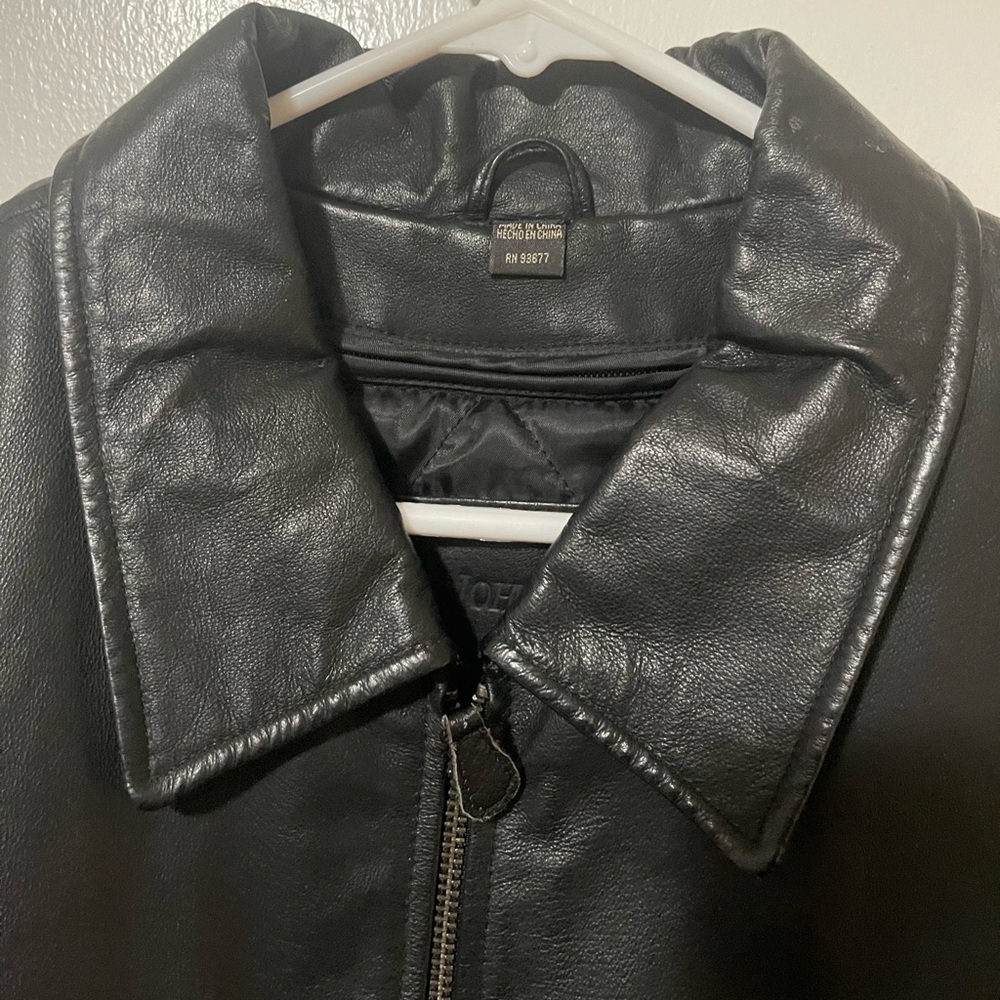 Vintage men St.John’s Bay Black jacket - Picture 3 of 6